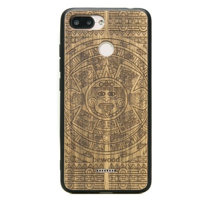 Picture for: Xiaomi Redmi 6 / 6A Aztec Calendar Limba Wood Case