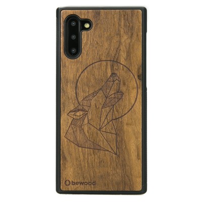 Obrazek dla: Drewniane Etui na Samsung Galaxy NOTE 10 WILK IMBUIA