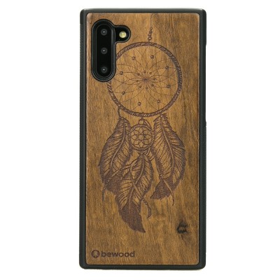 Obrazek dla: Drewniane Etui na Samsung Galaxy NOTE 10 ŁAPACZ SNÓW IMBUIA