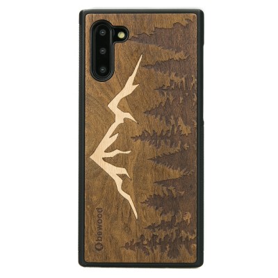 Picture for: Samsung Galaxy Note 10 Mountains Imbuia Wood Case