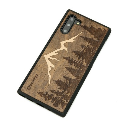 Picture 2 for: Samsung Galaxy Note 10 Mountains Imbuia Wood Case