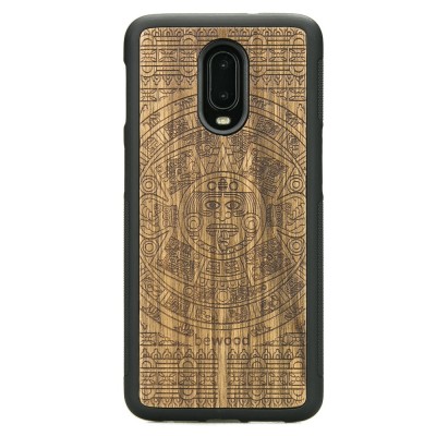 Picture for: One Plus 6T Aztec Calendar Frake Wood Case