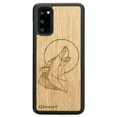 Picture for: Samsung Galaxy S20 Wolf Oak Wood Case