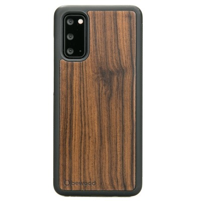 Obrazek dla: Drewniane Etui na Samsung Galaxy S20 PALISANDER SANTOS