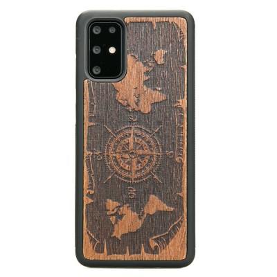 Picture for: Samsung Galaxy S20 Plus Compass Merbau Wood Case