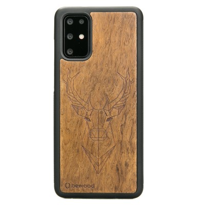 Picture for: Samsung Galaxy S20 Plus Deer Imbuia Wood Case