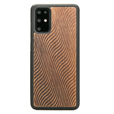 Picture for: Samsung Galaxy S20 Plus Waves Merbau Wood Case