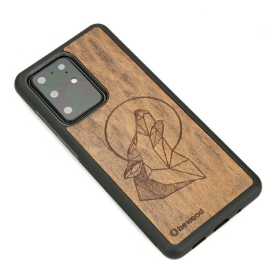 Obrazek 2 dla: Drewniane Etui na Samsung Galaxy S20 Ultra WILK IMBUIA