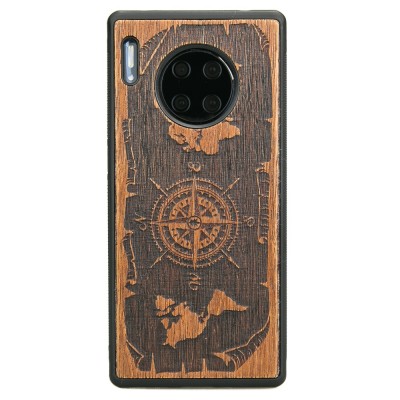 Picture for: Huawei Mate 30 Pro Compass Merbau Wood Case