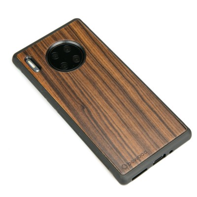 Obrazek 2 dla: Drewniane Etui Huawei Mate 30 Pro PALISANDER SANTOS