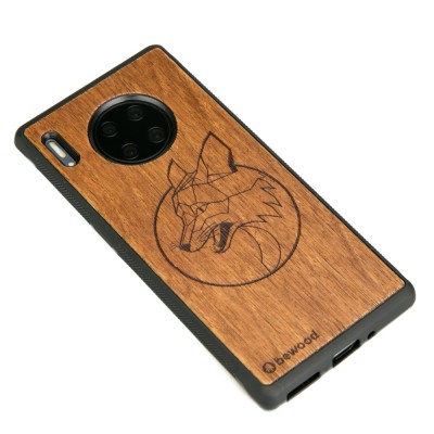 Obrazek 2 dla: Drewniane Etui Huawei Mate 30 Pro LIS MERBAU