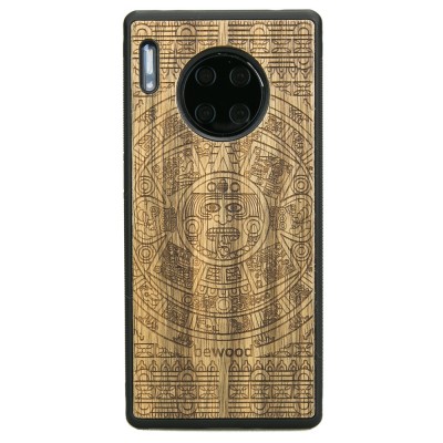 Obrazek dla: Drewniane Etui Huawei Mate 30 Pro KALENDARZ AZTECKI LIMBA