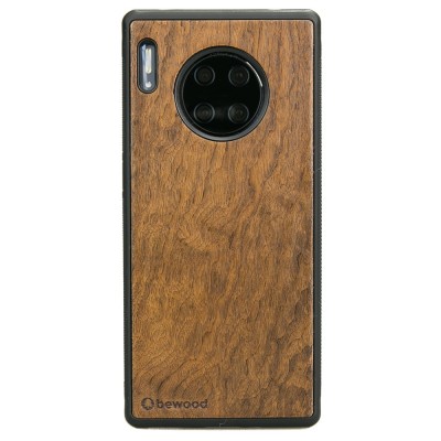 Obrazek dla: Drewniane Etui Huawei Mate 30 Pro IMBUIA