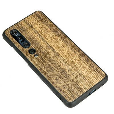 Picture 2 for: Xiaomi Mi 10 Aztec Calendar Frake Wood Case