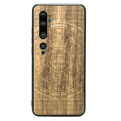 Picture for: Xiaomi Mi Note 10 / Note 10 Pro Aztec Calendar Frake Wood Case