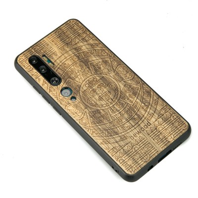 Picture 2 for: Xiaomi Mi Note 10 / Note 10 Pro Aztec Calendar Frake Wood Case
