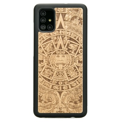 Picture for: Samsung Galaxy S10 Lite Aztec Calendar Anigre Wood Case