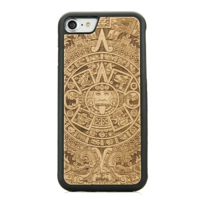 Picture for: Apple iPhone SE 2020 Aztec Calendar Anigre Wood Case