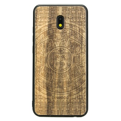 Picture for: Xiaomi Redmi 8A Aztec Calendar Frake Wood Case