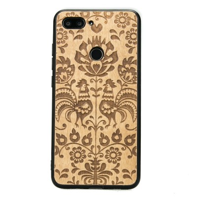 Obrazek dla: Drewniane Etui Xiaomi Mi 8 Lite POLSKI FOLK ANIEGRE