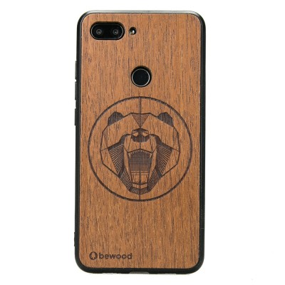 Picture for: Xiaomi Mi 8 Lite Bear Marbau Wood Case