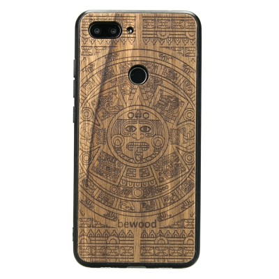 Picture for: Xiaomi Mi 8 Lite Aztec Calendar Limba Wood Case
