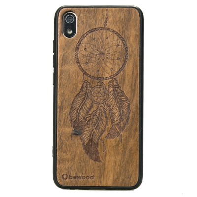 Obrazek dla: Drewniane Etui Xiaomi Redmi 7A ŁAPACZ SNÓW IMBUIA