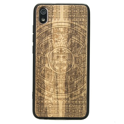 Picture for: Xiaomi Redmi 7A Aztec Calendar Frake Wood Case