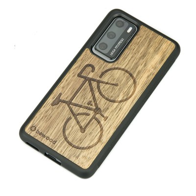 Picture 2 for: Huawei P40 Bike Frake Wood Case