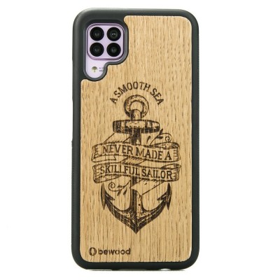 Obrazek dla: Drewniane Etui Huawei P40 Lite KOTWICA DĄB
