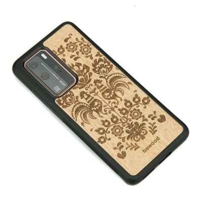 Picture 2 for: Huawei P40 Pro Polski Folk Anigre Wood Case