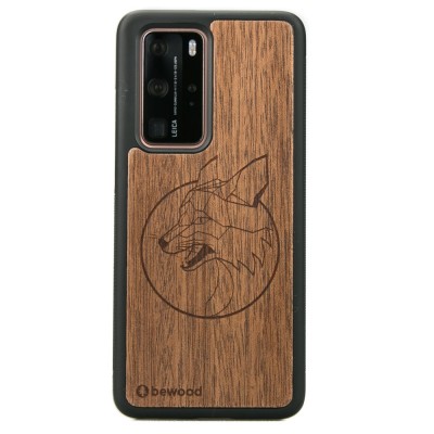 Obrazek dla: Drewniane Etui Huawei P40 Pro LIS MERBAU