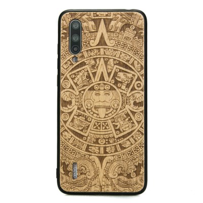 Picture for: Xiaomi Mi 9 Lite Aztec Calendar Anigre Wood Case