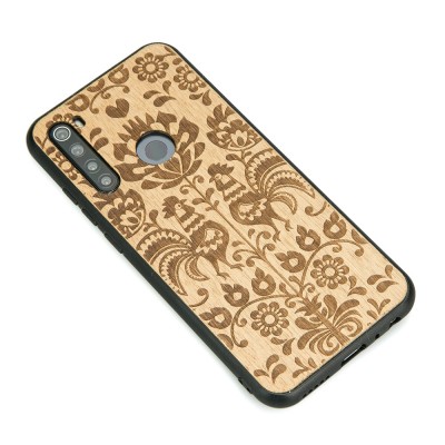 Obrazek 2 dla: Drewniane Etui Xiaomi Redmi Note 8T POLSKI FOLK ANIEGRE