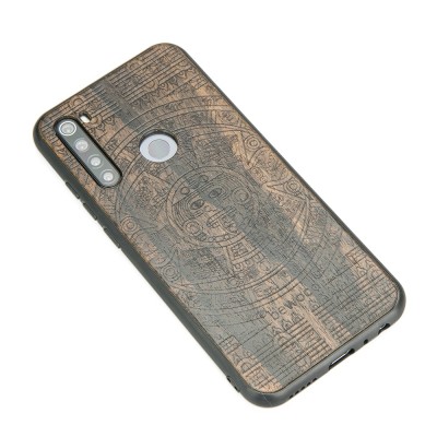 Picture 2 for: Xiaomi Redmi Note 8T Aztec Calendar Ziricote Wood Case