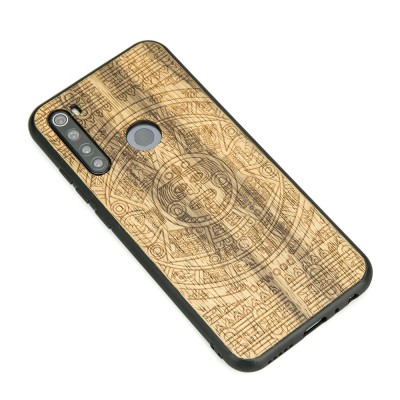 Picture 2 for: Xiaomi Redmi Note 8T Aztec Calendar Frake Wood Case
