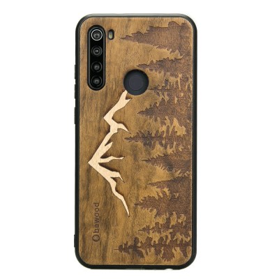 Obrazek dla: Drewniane Etui Xiaomi Redmi Note 8T GÓRY IMBUIA
