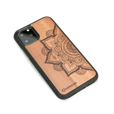 Picture 2 for: iPhone 11 PRO Mandala Apple Tree Wood Case