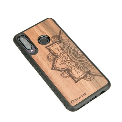 Picture 2 for: Huawei P30 Lite Mandala Apple Tree Wood Case