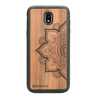 Obrazek dla: Drewniane Etui na Samsung Galaxy J7 2017 MANDALA JABŁOŃ