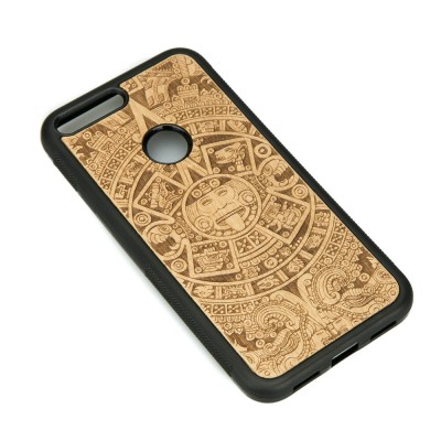 Picture 2 for: Google Pixel XL Aztec Calendar Anigre Wood Case
