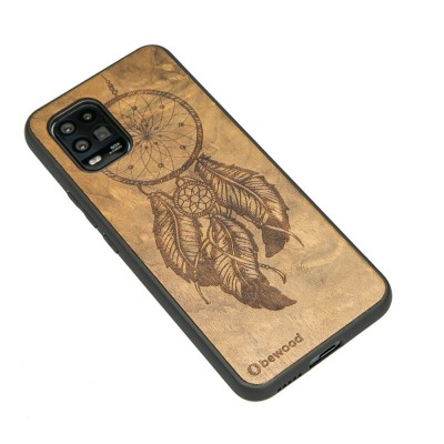 Obrazek 2 dla: Drewniane Etui Xiaomi Mi 10 Lite ŁAPACZ SNÓW IMBUIA