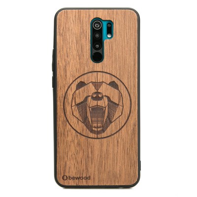 Picture for: Xiaomi Redmi 9 Bear Merbau Wood Case