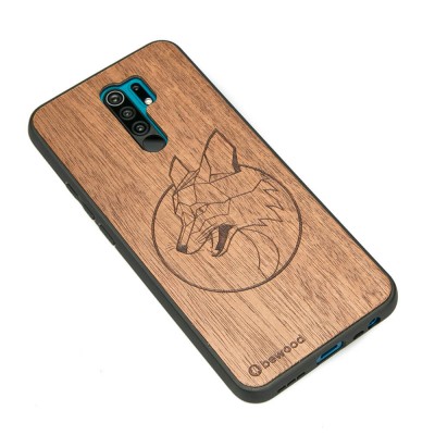 Picture 2 for: Xiaomi Redmi 9 Fox Merbau Wood Case