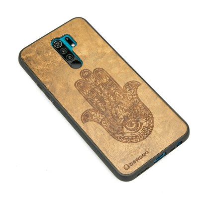 Picture 2 for: Xiaomi Redmi 9 Hamsa Imbuia Wood Case