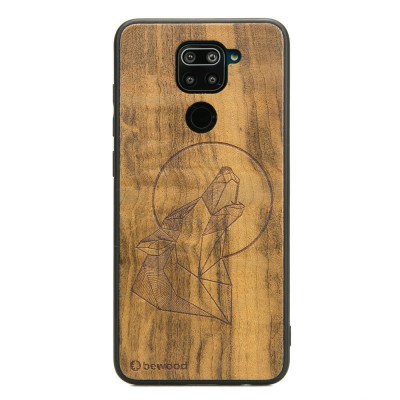 Obrazek dla: Drewniane Etui Xiaomi Redmi Note 9 WILK IMBUIA