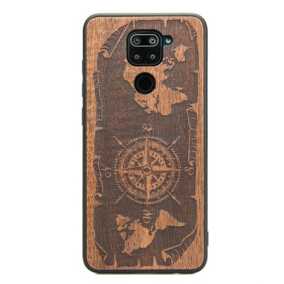 Picture for: Xiaomi Redmi Note 9 Compass Merbau Wood Case