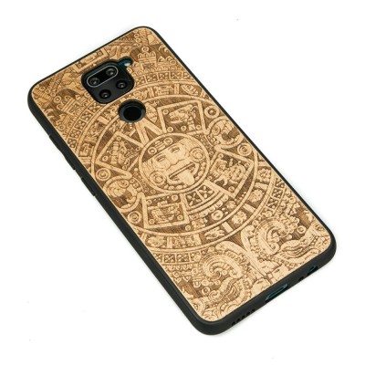 Obrazek 2 dla: Drewniane Etui Xiaomi Redmi Note 9 KALENDARZ AZTECKI ANIEGRE