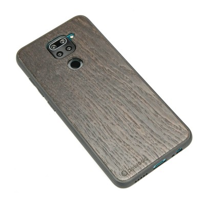 Obrazek 2 dla: Drewniane Etui Xiaomi Redmi Note 9 DĄB WĘDZONY