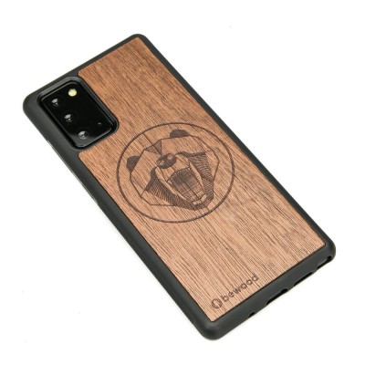 Picture 2 for: Samsung Galaxy Note 20 Bear Merbau Wood Case